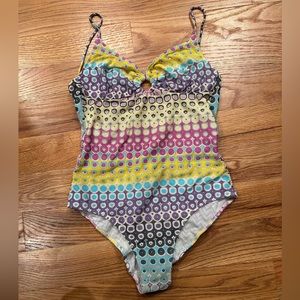 Vintage missoni sport pastel bathing suit